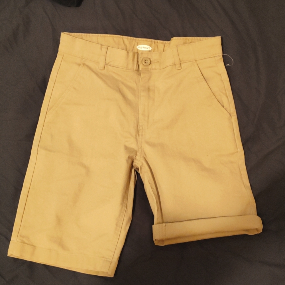*New* Tan- Old Navy Big Boys (school) Shorts